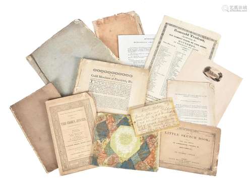 Ɵ PAMPHLETS AND EPHEMERA: 14 ITEMS