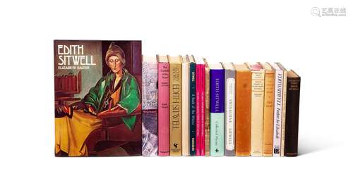 Ɵ DAME EDITH SITWELL: BOOKS BY AND ABOUT. 17 VOLUMES, 8VO., ...