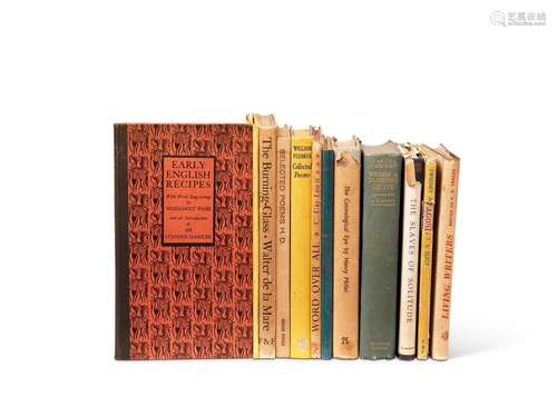 Ɵ POETRY & OTHERS: VARIOUS AUTHORS. 12 VOLS., 1918 - 196...