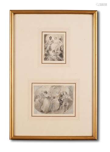 THOMAS STOTHARD (BRITISH 1755-1834), TWO ALLEGORICAL SCENES,...