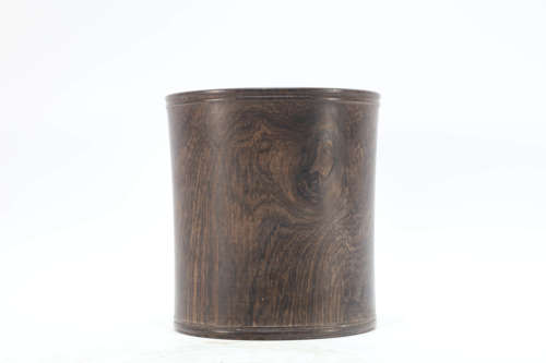 Hardwood Brush Pot