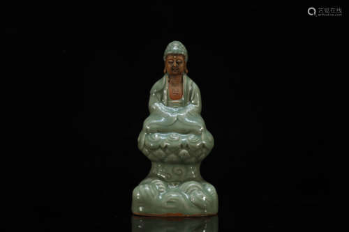 A Longquan Dui Su Buddhist Statue