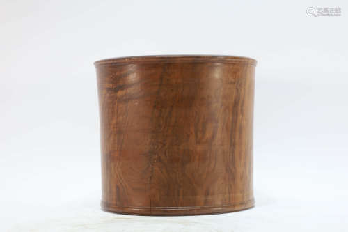 Huali Wood Brush Pot