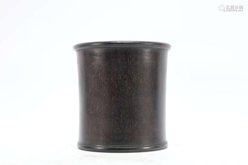 Zitan Wood Brush Pot