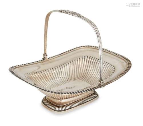 A George III silver cake basket, London, c.1813, possibly Wi...