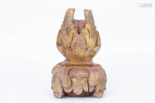 QING DYNASTY WOOD CARVING