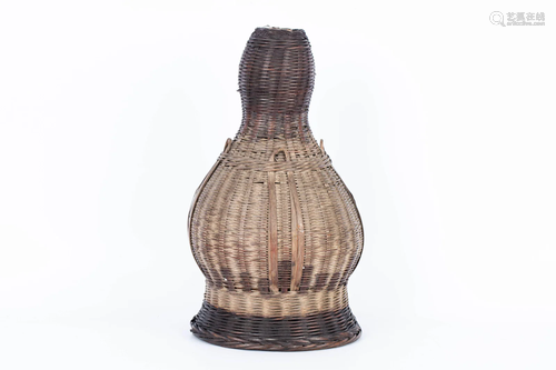 REPUBLIC OF CHINA BAMBOO POT