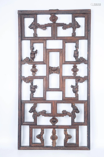 REPUBLIC OF CHINA WOODEN GRILLES
