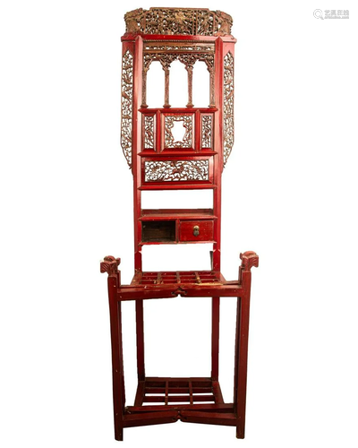 LATE QING/REPUBLIC OF CHINA WASH STAND