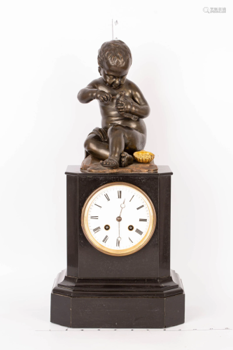19TH CENTURY MADE IN FRANCE DECORATIVE CLOCK
