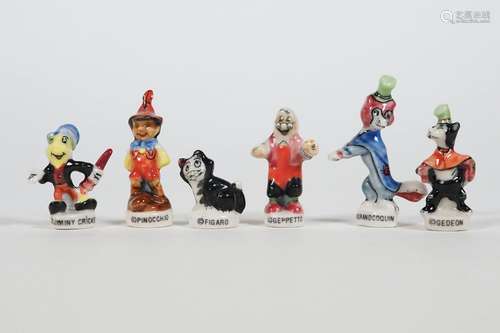 MINIATURFIGUREN, Konvolut von 6, Disney,