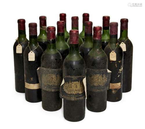 Chateau Palmer, Margaux: three 1969 bottles, together with f...