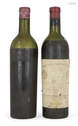 1947 Chateau Cheval Blanc, Saint-Emilion, single bottle, tog...