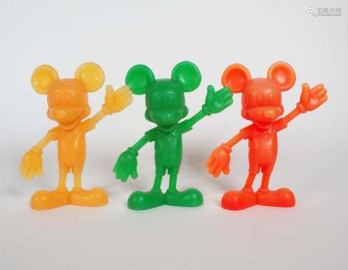 FIGUREN, Konvolut von 3, Walt Disney Productions,