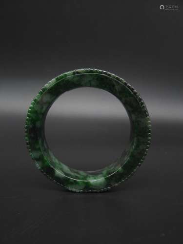 Green Jade Bracelet from Qing