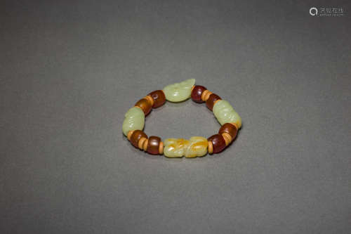 Agate Bracelet from HongShan Culture