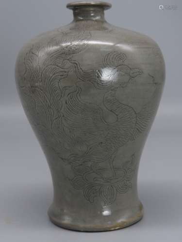 Yue Kiln Prunus Vase from Song
