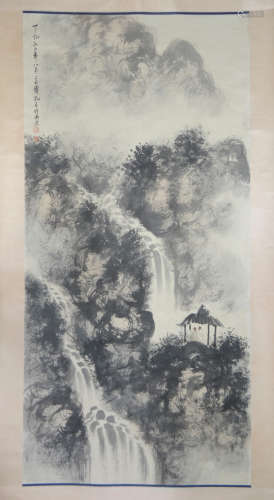 Ink Painting of Landscape from FuBaoShi