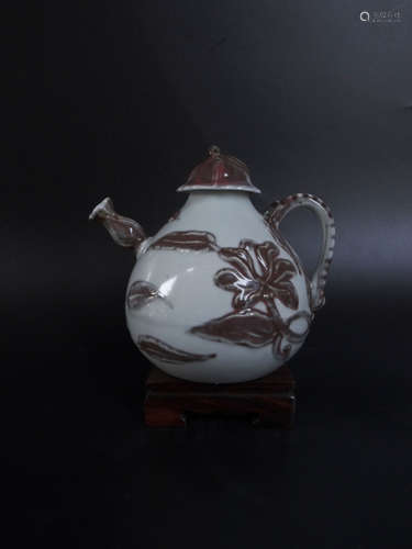 Red Glazed TeaPot