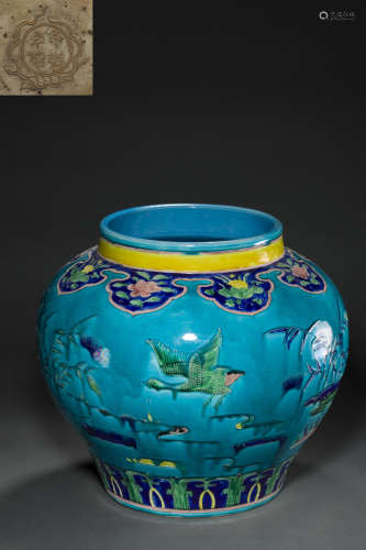 Glazed Kiln Pot from YongLe