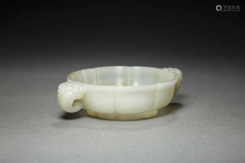 Jade Pen Washer from Qing