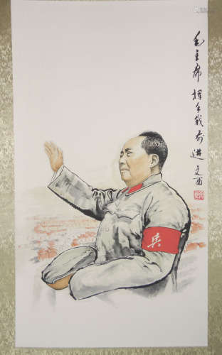 Ink Painting of Revolution from LiuWenXi