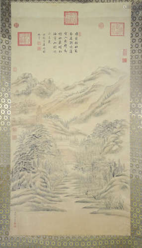 Ink Painting Album of Landscape from DongBangDa