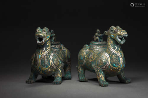 Silvering and Golden Beast form from ZhanHan