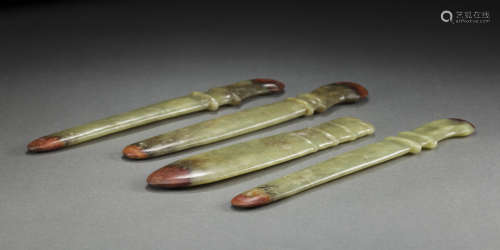 A Set of Jade Sword from HongShan