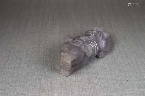 Chinese Carved Jade Mascot