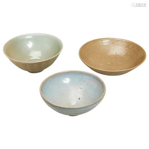 JUNYAO BOWL SONG / YUAN DYNASTY covered in a thick glaze of ...