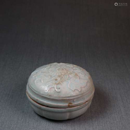 Chinese QING BAI Porcelain ink Box