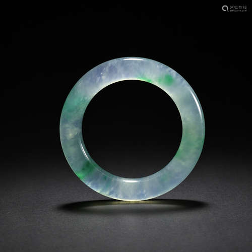 QING DYNASTY, CHINESE JADE BRACELET