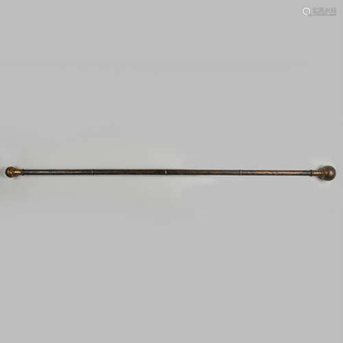 PARTIAL GILT-COATED SCEPTER, LIAO DYNASTY, CHINA