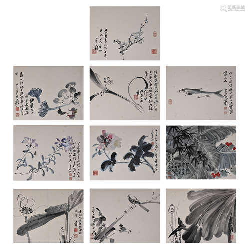 CHINESE PAINTING AND CALLIGRAPHY—ZHANG DAQIAN