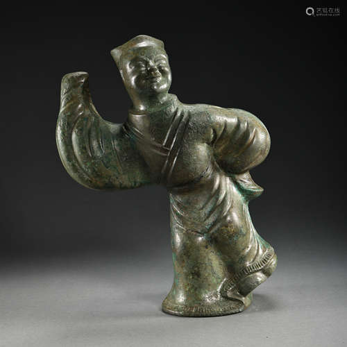 BRONZE FIGURINES, THE WAR AND HAN DYNASTIES IN CHINA