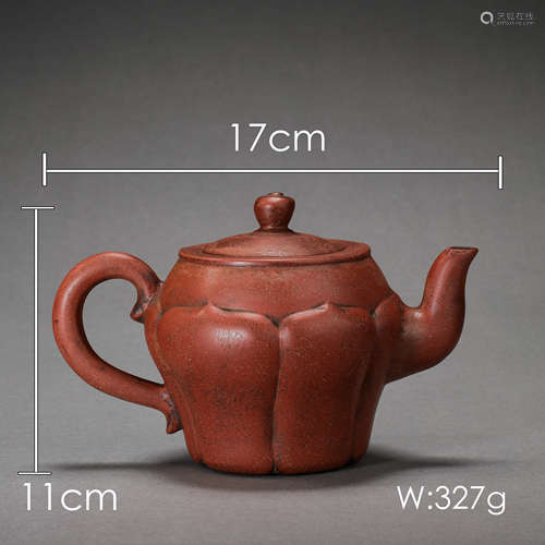 ANCIENT CHINESE PURPLE CLAY TEAPOT-XU YOUQUAN