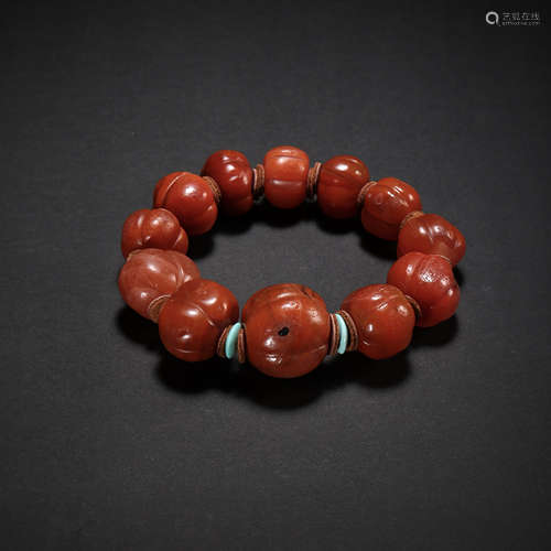 SOUTHERN RED BRACELET, LIAO DYNASTY, CHINA