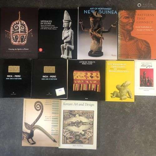 Collection of twelve books on South American and Oceanic top...