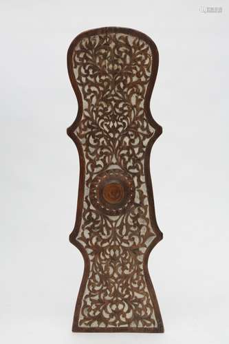 Philippines, Mindanao Island, wooden shield