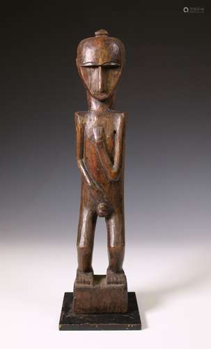 Flores, Ngada, standing male ancestor figure,