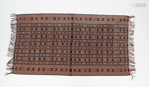 Savu, two man's shoulder cloths, selimut and a woman's shoul...