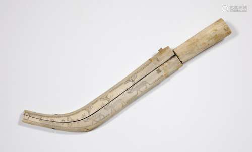 Lapland, Sami, bone knife, 19th century