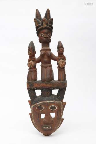 Nigeria, Yoruba, large mask,