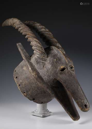 Mali, Bamana, Minyanka, crest mask