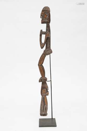 Papua, Asmat, anthropomorphic figure,