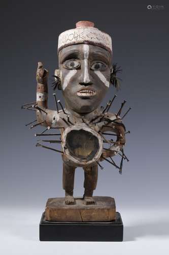 Kongo, a colonial power figure, nkisi.