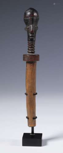 DRC. carved wooden stopper