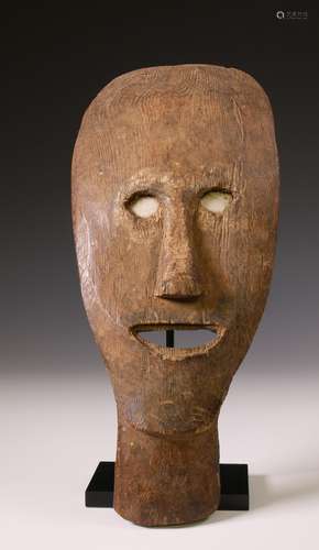 Flores, Ngada, rare wood initiation mask,