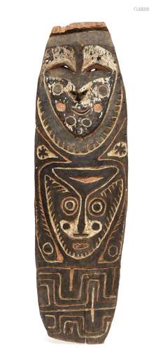 PNG, Middle Sepik, wooden shield